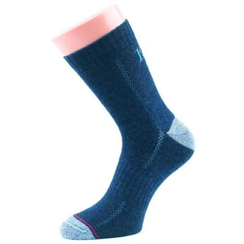 1000 Mile Fusion Anklet Running Socks - M / Sapphire - Socks