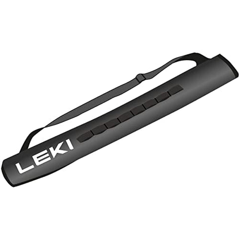 LEKI Trekking pole bag, black/white, 80 cm Fits all Leki trekking poles