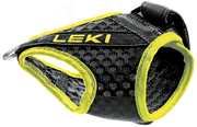 Leki Shark Frame Strap Mesh black-neon yellow Nordic Walking pole straps