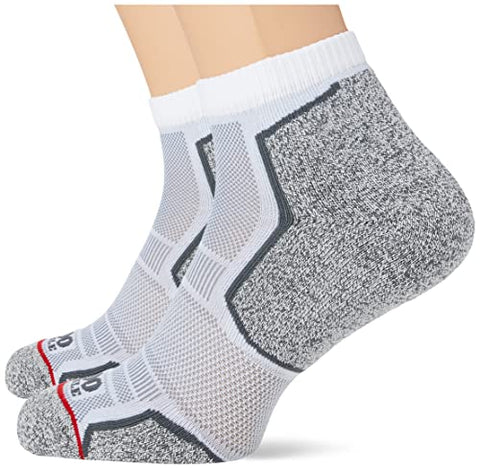 1000 Mile Run Anklet  Socks Twin Pack