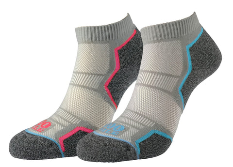 1000 Mile Run Anklet Socks Repreve Single Layer Twin Pack