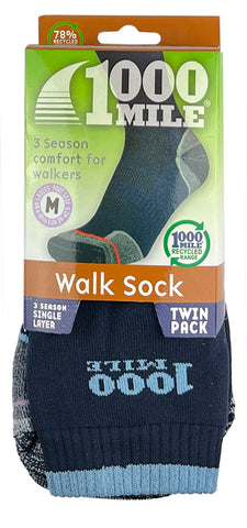 1000 Mile Repreve Walk Socks 3 season trekking sock Walking Hiking