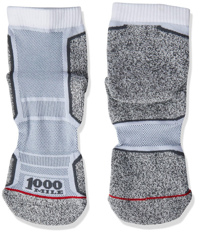 1000 Mile Run Anklet Sock Twin Pack Gym Training socks